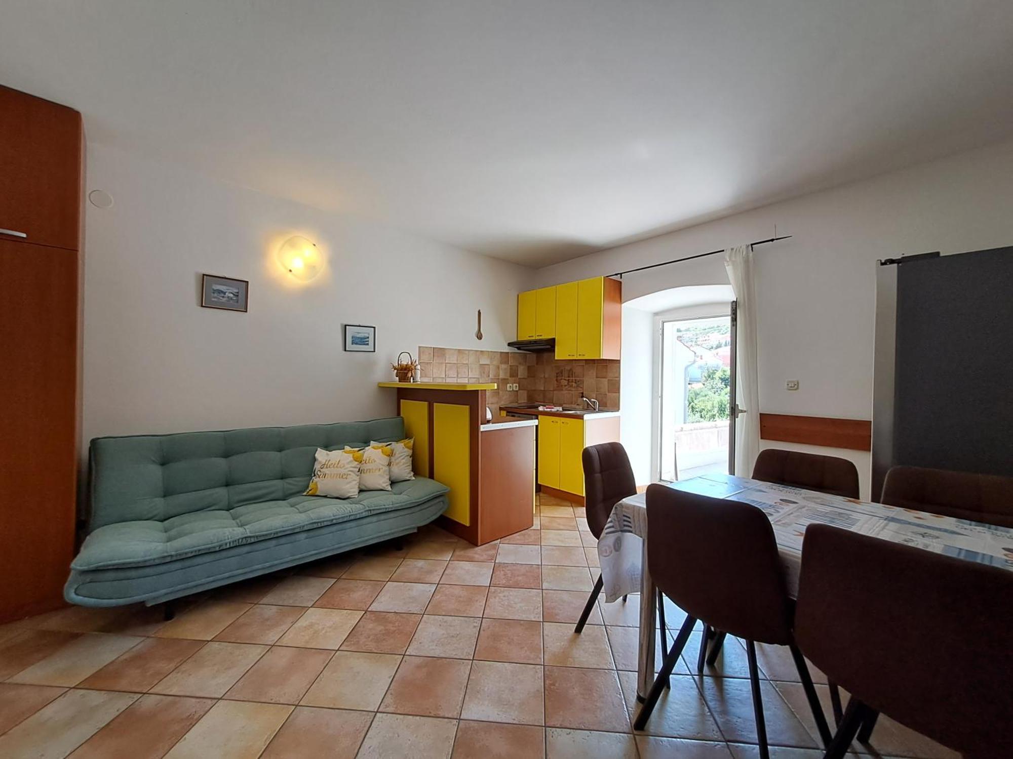 Greta Appartement Vrbnik Buitenkant foto